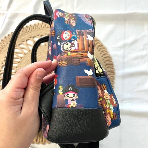 Disney Pirates of the Caribbean Mini Backpack by Loungefly - Picture 7 of 11